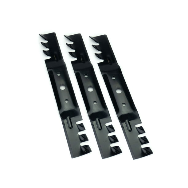 GX20819 2148 GX20250 3 Mulching Blades for John Deere 48" L120 Details about    2048 L130 